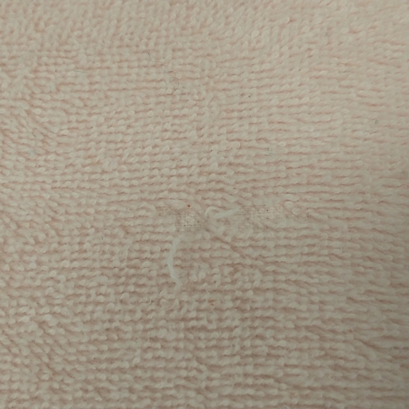 Blush Pink 100% Turkish Cotton Terry Robe Soft & Feminine Quality by Cypress 48" - Picture 11 of 12